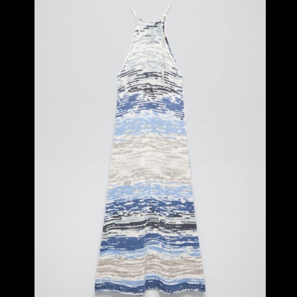 Zara Dresses Nwt Zara Knit Halter Dress Poshmark